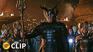 Friggas Funeral  Stan Lee Cameo Scene  Thor The Dark World 2013 Movie Clip HD 4K [upl. by Eniamrej]