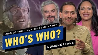 The Lord of the Rings The Rings of Power  Whos Who  Numenoreans [upl. by Irodim261]