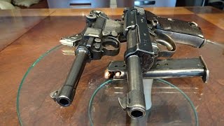 Luger P08 amp Walther P38  пистолеты Германии 19001945 Люгер и Вальтер [upl. by Delcine]