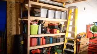 Garage Shelves Extremely Cheap and Strong [upl. by Aed]