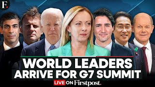 G7 Summit 2024 LIVE Day 2  World Leaders Arrive in Italy to Attend G7 Summit [upl. by Ardnod]