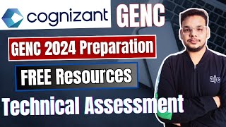 Cognizant GenC 2024  How to Prepare for Cognizant Technical Assessment  Cognizant Recruitment 2024 [upl. by Hurty]