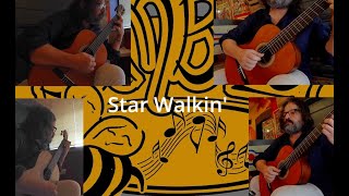 star walkin cover 4 guitars [upl. by Acnaiv]