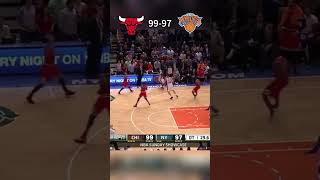 Carmelo Anthony cooking the Bulls on Easter will always be a tradition🔥nba basketball knicks [upl. by Elleinod]