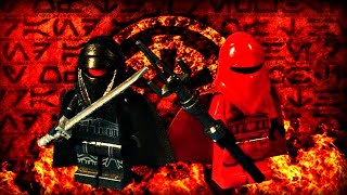 Star Wars Kir Kanos vs Carnor Jax Lego stop motion [upl. by Dean]