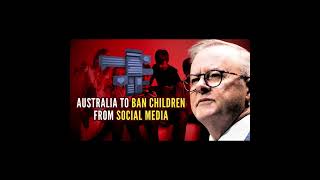 Australia ha anunciado un plan innovador para prohibir el acceso a las redes sociales para niños men [upl. by Fe]