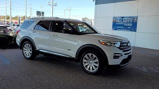 SOLD  USED 2021 FORD EXPLORER KING RANCH 4WD at McLarty Ford USED MGB76675 [upl. by Arnoldo]