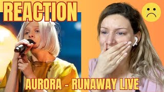 I CRIED A LOT 😭 FIRST TIME REACTING TO AURORA LIVE Runaway Nobel Prize 2015 [upl. by Tedra]