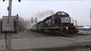 TRRS 320 50 Trains in 12 Minutes Porter Indiana Railfanning [upl. by Rexanna]