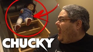 THE CHUCKY DOLL HALLOWEEN PRANK IN THE ATTIC [upl. by Sommers]