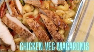 Most Delicious Chicken Veg Macaronis Recipe By Cooking With Mishal [upl. by Amye1]