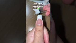 El real Nail Hack🥲 nails naildesign nailhacks naildesignathome shorts nailtrends [upl. by Adelaja159]