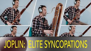 Elite Syncopations  Jazz Bassoon Ensemble [upl. by Snilloc453]