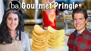 How to Make Homemade Gourmet Pringles Bon Appétit Test 15 [upl. by Dorahs]