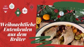 ENTENKEULEN braten Rezept für dein 5Gänge TCM WEIHNACHTSMENÜ [upl. by Arahd]