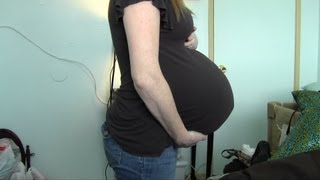 37 Weeks Pregnant With Twins [upl. by Welford453]