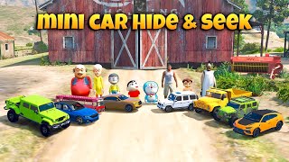 Shinchan amp Franklin Playing Mini RC Car Hide amp Seek at Granny House GTA 5  MALAYALAM  Paradox FTW [upl. by Crain]