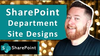 Top 6 FREE SharePoint Site Designs for Departments  SharePoint Intranet Examples [upl. by Humfrey484]