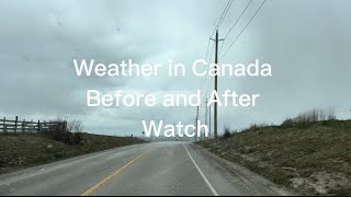 Canada weather changes in a minutes [upl. by Seiber]