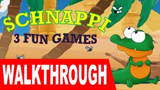 Schnappi 3 Fun Games PS1 Walkthrough [upl. by Joline]