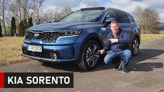 Der NEUE 2021 Kia Sorento Plug in Hybrid 🔋PHEV 265 PS  Review Fahrbericht Test [upl. by Shore]