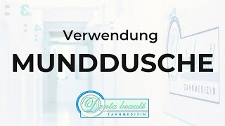 Wie verwendet man eine Munddusche [upl. by Pammy947]