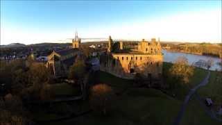 Linlithgow and Linlithgow Palace West Lothian Scotland [upl. by Yrrah]