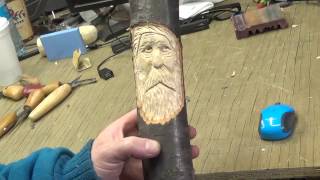 Wood CarvingHow to Carve a Wood Spirit With Hand Tools Conclusion [upl. by Jefferson]