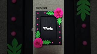 Photo frame making at home  Best out of waste cardboard  Diy photo frame  Photo frame short [upl. by Ardnauq]