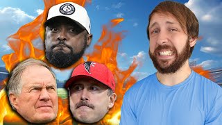 NFL Coaches on the Hot Seat  A Tier List of All 32 [upl. by Lyn]