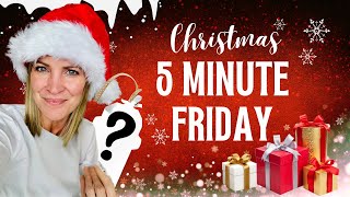 Turn an Envelope into a Holiday Classic 🎄  Oldie but Goodie DIY  5 Minute Friday [upl. by Mab]