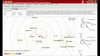 ORBIS Demo Dynamic Distance Cartogram [upl. by Pruter]