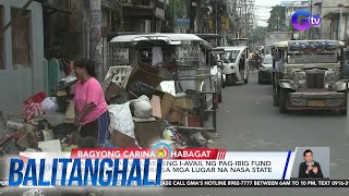 Calamity loan puwedeng iavail ng PAGIBIG fund members na nakita sa mga lugar na  Balitanghali [upl. by Aihpos223]