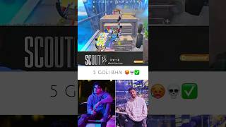 Scout Vs Jonathan 5 Goli Bhai 🥵😂💀JONATHANGAMINGYT scoutop jonathangaming funny bgmishorts [upl. by Mellins]