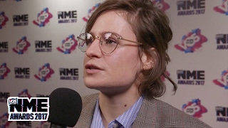 Christine amp The Queens Héloïse Letissier talks second album plans  VO5 NME Awards 2017 [upl. by Aciretahs307]