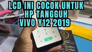 Cara ganti lcd VIVO Y12 2019 1904 1940 lcd untuk vivo y12 [upl. by Jephum]