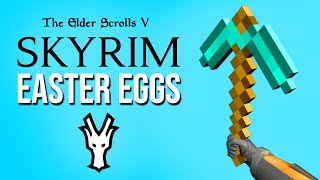 The Full Story Behind the Skyrim Minecraft Easter Egg [upl. by Prisilla]