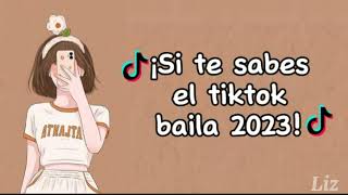 🔥¡Si te sabes el TikTok baila 2023🔥LizYT1 [upl. by Katushka]