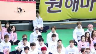 chengxiao rhythmic gymnast full reaction nct seventeen monstax gugudan [upl. by Anihpled657]