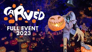 Carved  Descanso Gardens  2023  Full WalkThrough  Pumpkin Wonderland [upl. by Liamaj]