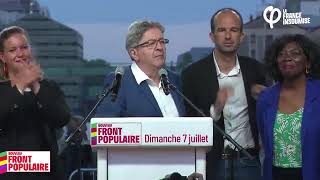 JL Mélenchon  quotOn nenlèvera pas une ligne du programme quot [upl. by Notneuq]