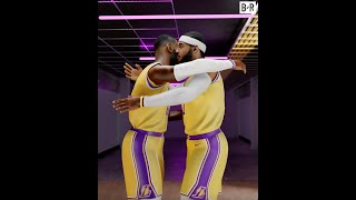 LeBron James amp Carmelo Anthony Are Finally Teammates After 19 Years 🙏 Shorts [upl. by Azilem]