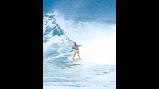 Surfing North Shore Hawaii surf waves beach surfers surfing northshore wsl surfergirl [upl. by Duvall701]