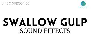 Swallow Gulp Sound Effects  Download Free Sound Effects [upl. by Kimberly]