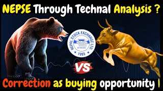 Nepse Update on technical analysis  Nepali share market update today  Nepali share bajar nepse [upl. by Tu]