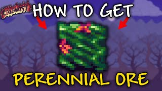 How to Get PERENNIAL ORE in Terraria Calamity Mod  PERENNIAL ORE how to get [upl. by Aenej]