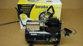 Iwata Sprint Jet compressor review [upl. by Renee]