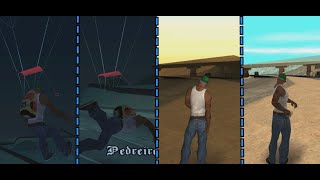 GTA San Andreas rip  Intel E5700 PC Antigo  Observações na Av Bony County  Pedreira do Caçador [upl. by Anabahs]