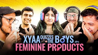 XyaaLives Guess the Feminine Product Challenge [upl. by Teferi]