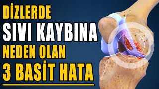 DİZLERDE KİREÇLENMEYE NEDEN OLAN 3 BASİT HATA aktifizyo fiziktedavi dizağrısı [upl. by Yak]